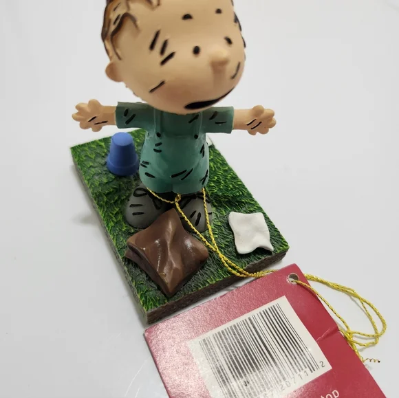Peanuts PIG PEN "Bus Stop" 3" Mini Statue Westland Giftware #20711 New - Picture 4 of 7